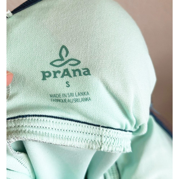 Prana Womens Moorea OnePiece Swimsuit Small Atlantic Pontoon Padded Ruched Beach - Picture 3 of 5